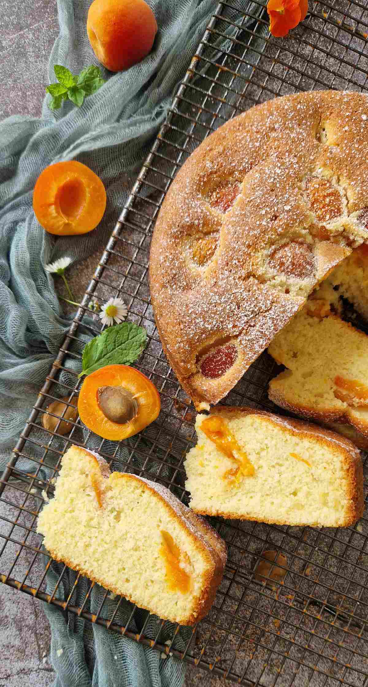 Simple Apricot Cake - Mihaela's Recipes